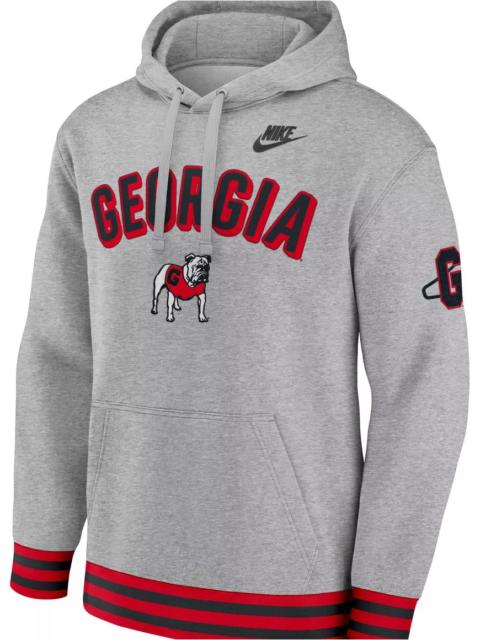 Nike Nike Men's Georgia Bulldogs Dark Grey Heather Legacy Retro Hoodie