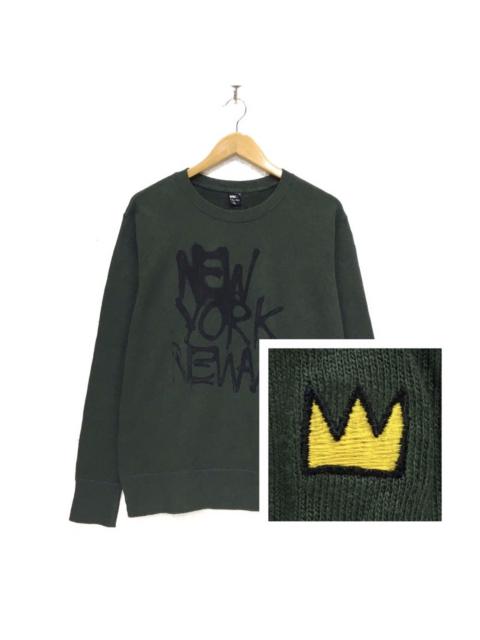 Other Designers Jean-Michel Basquiat - Jean Michel Basquiat New York Crewneck Sweatshirt