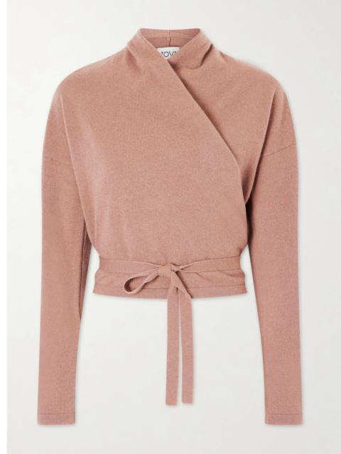 TOVE Kay Cashmere Wrap Cardigan