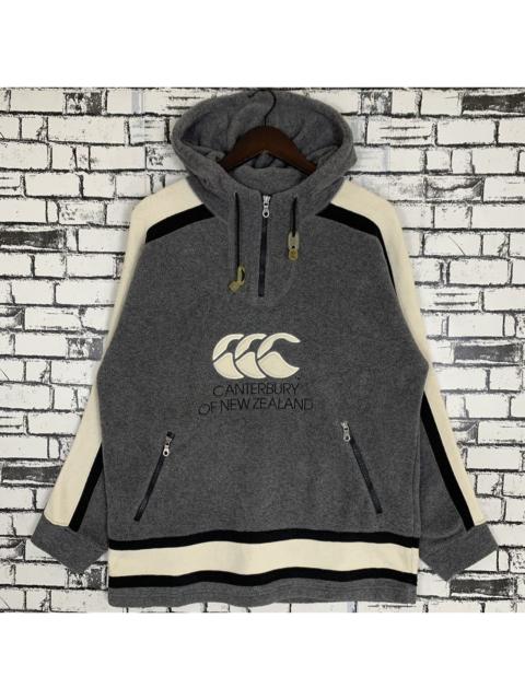 Other Designers Sportswear - Canterbury Of New Zealand Fleece Hoodie Canterbury Hulfzip