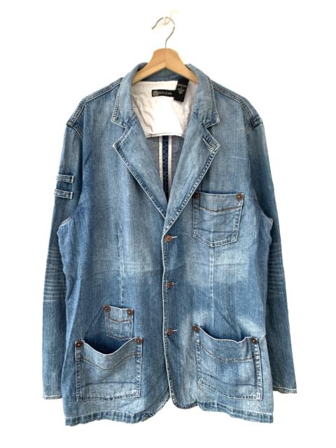 Other Designers Vintage - Vintage Sean John Denim Long Coat/Jacket