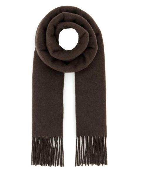 GUCCI Gucci Men Chocolate Cashmere Scarf