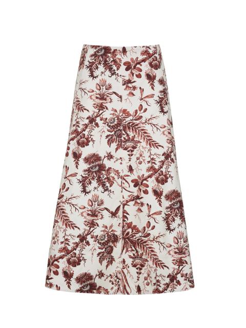 Cara Cara Aisha Skirt
Midi-Length Cotton Canvas Skirt