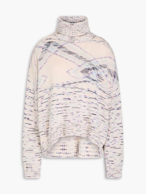 Missoni Space-dyed cashmere turtleneck sweater