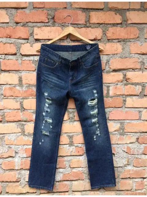 Other Designers Distressed Denim - Japanese Brand Sweet&Sheep Denim Pant