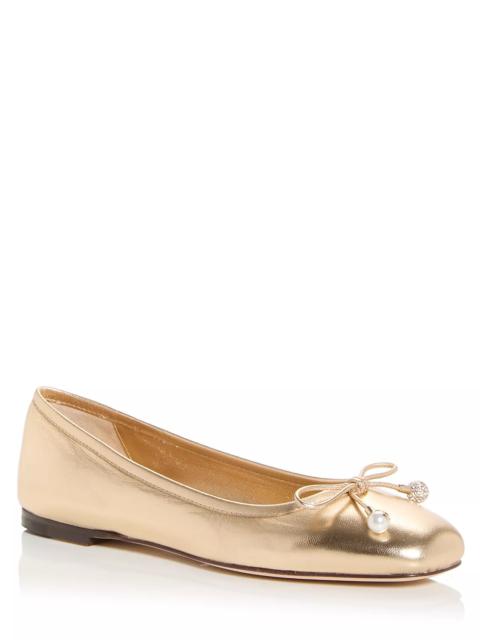 JIMMY CHOO Women's Elme Ballet Flats