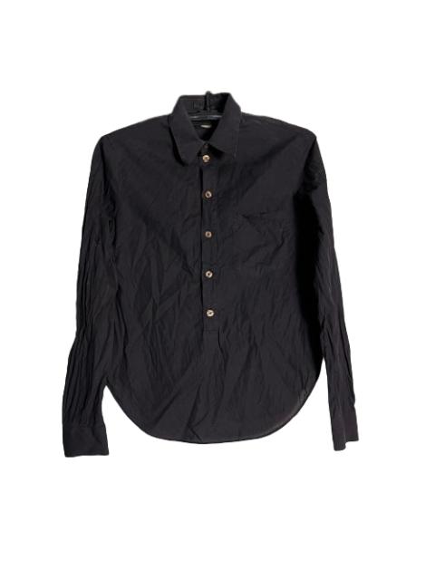 Other Designers Designer - Helmut Lang Half Button Long Sleeve Shirt Made in Italy