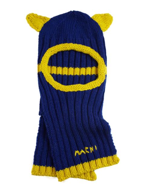 Marni NAVY EAR BALACLAVA
