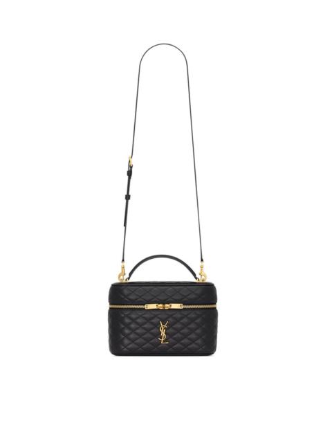 SAINT LAURENT Saint Laurent Women Gaby Large Lambskin Vanity Bag