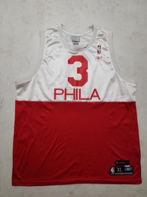 Reebok Allen Iverson Philadelphia 76ers Sixers Jersey 1965-1966