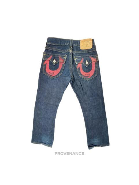 Other Designers True Religion - True Religion Blue Denim Jeans  - Red - 29