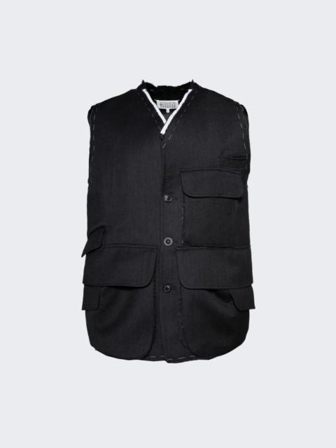 Maison Margiela Suiting Vest Grey Melange