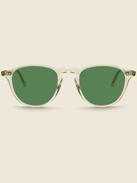 Garrett Leight Hampton 46mm - Champagne/Green