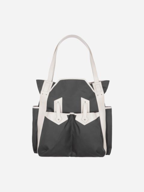 Kiko Kostadinov Inex Tote Bag Dark Grey / Sand