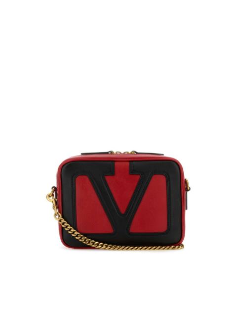 Valentino Valentino Garavani Red Nappa Leather Viva Superstar Crossbody Bag