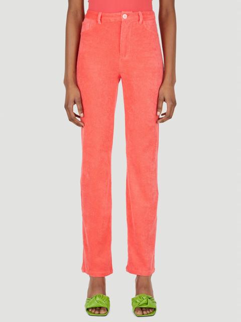 MAISIE WILEN Mockumentary Terry Towelling Jeans