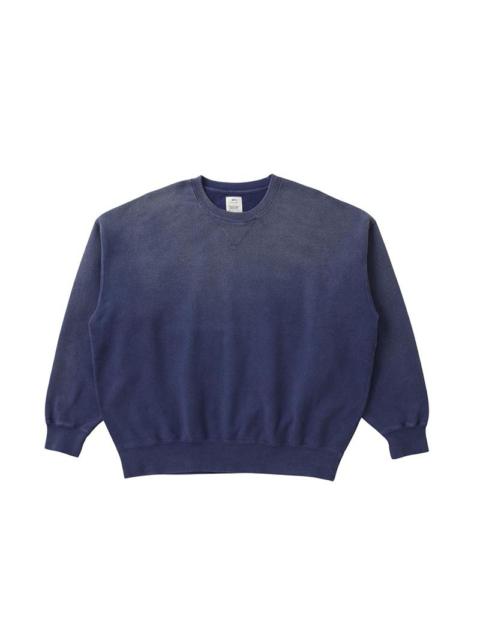 visvim AMPLUS SWEAT L/S CRASH W NAVY