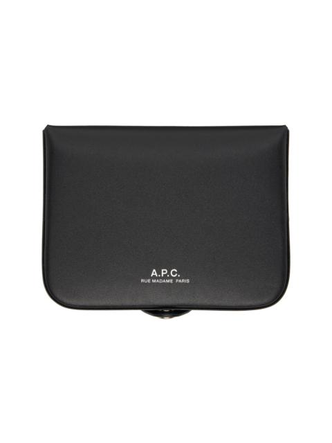 A.P.C. Black Josh Wallet