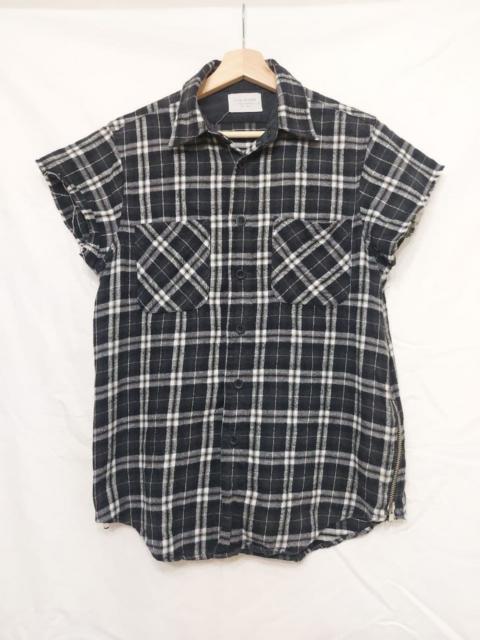 Fear of God Third 3rd Collection Sleeveless Flannel Shirt