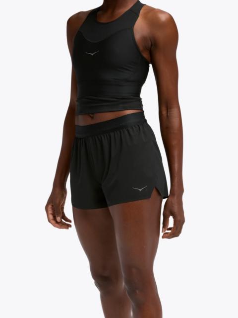 HOKA Women's Race Day Split Short in Black