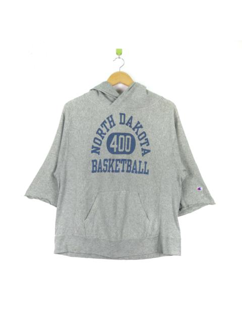 Champion Champion Reverse Weave North Dakota Basketball Hooded Pullover Jumper Sweatshirt