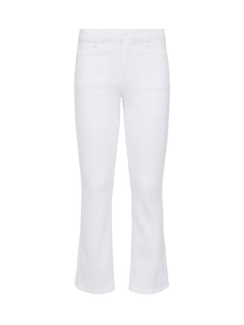 L'AGENCE Noya Cropped Slim Flare Jean