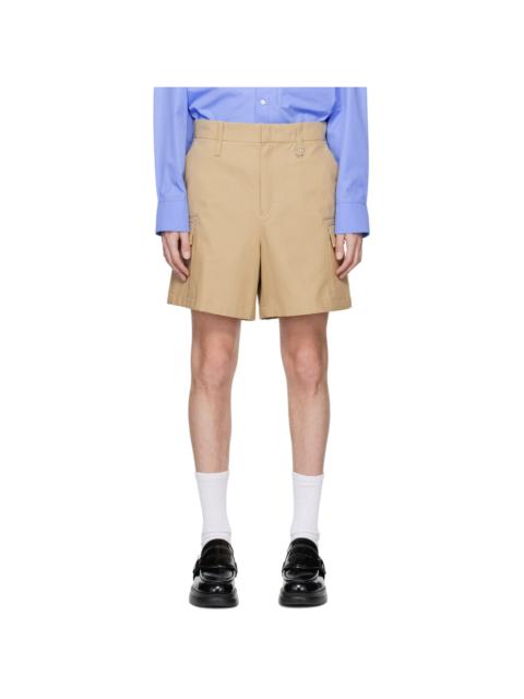 Wooyoungmi Beige Hardware Shorts