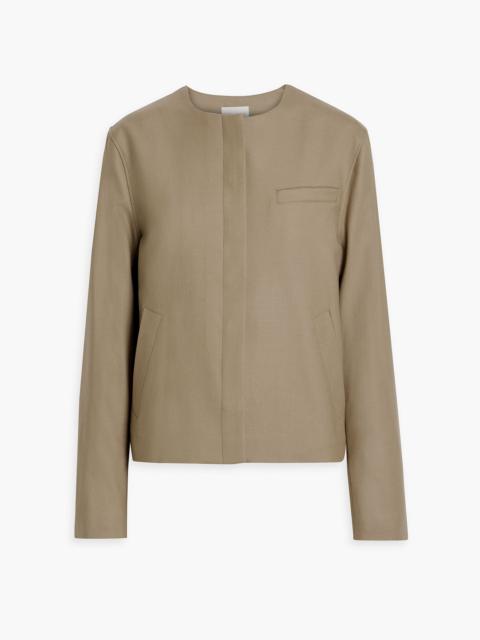 Loulou de Saison Fogo wool-blend twill jacket