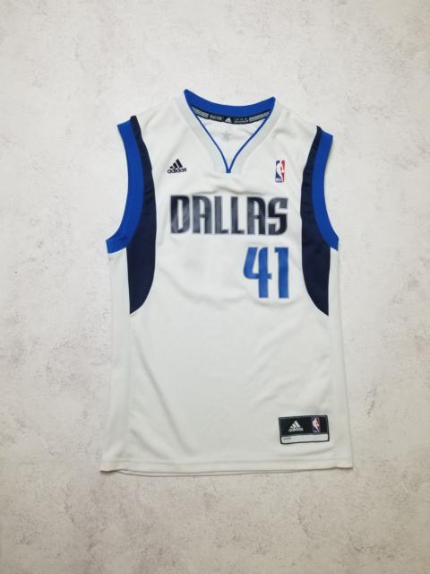 adidas Dallas Mavericks #41 Dirk Nowitzki Adidas Jersey