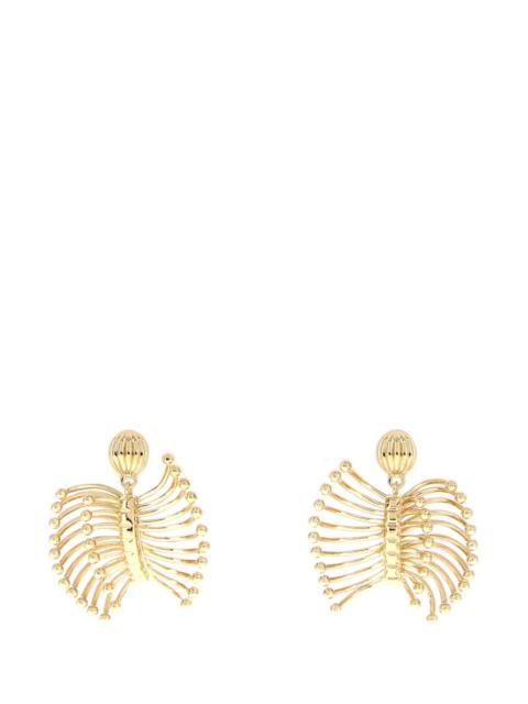 Miu Miu Miu Miu Women Gold Metal Earrings