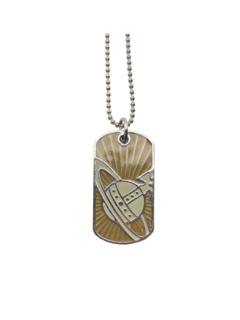 Vivienne Westwood Orb Dog Tag Necklace