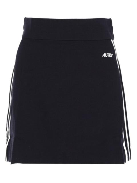 AUTRY VISCOSE BLEND MINISKIRT WITH LOGO