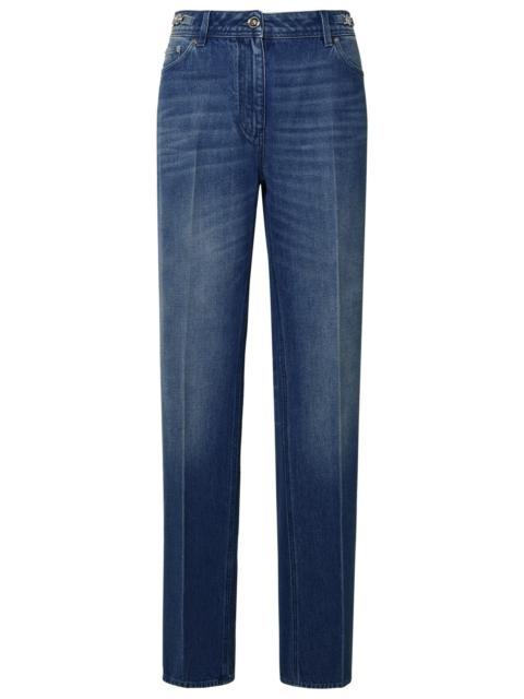 VERSACE Versace Tailored Blue Cotton Jeans