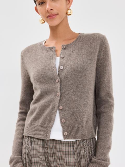 Reformation Clara Cashmere Crew Cardigan