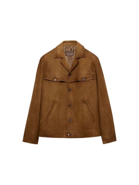 Prada suede blazer
