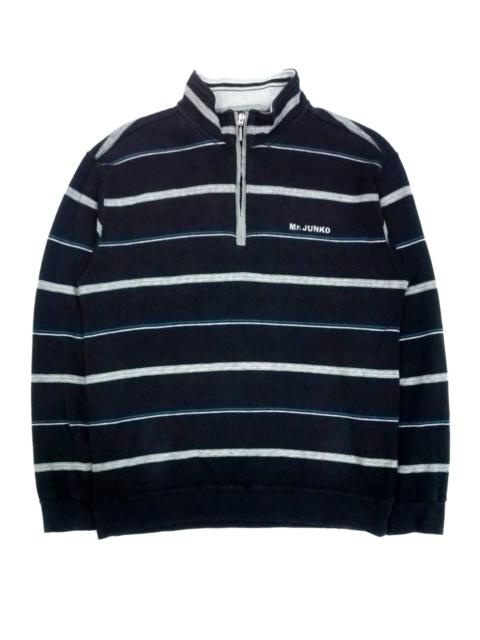 Other Designers Japanese Brand - RARE! MR.JUNKO STRIPES SMART DAPPER PULLOVER