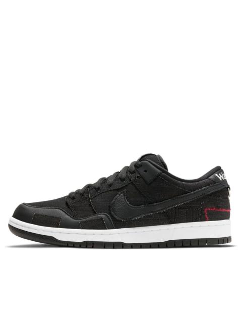 Nike Nike x Wasted Youth SB Dunk Low 'Black Denim' DD8386-001