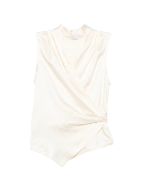 Brunello Cucinelli Brunello Cucinelli V-neck Sleeveless Top