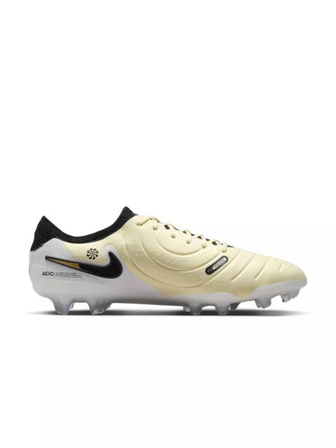 Nike Tiempo Legend 10 Elite FG "Lemonade/Metallic Gold Coin/Black" Men's Soccer Cleat