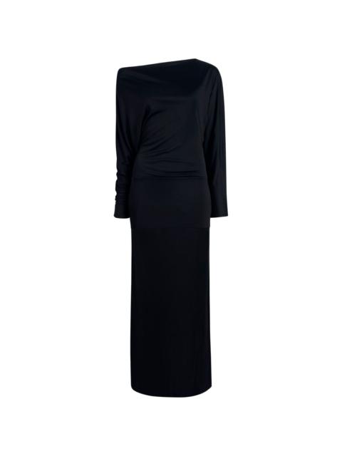 KHAITE The Junet off-shoulder maxi dress