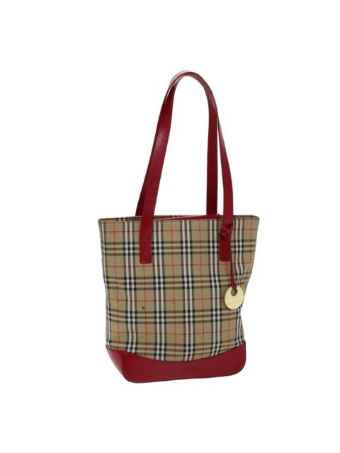 Burberry Burberry Nova Check Tote Bag Canvas