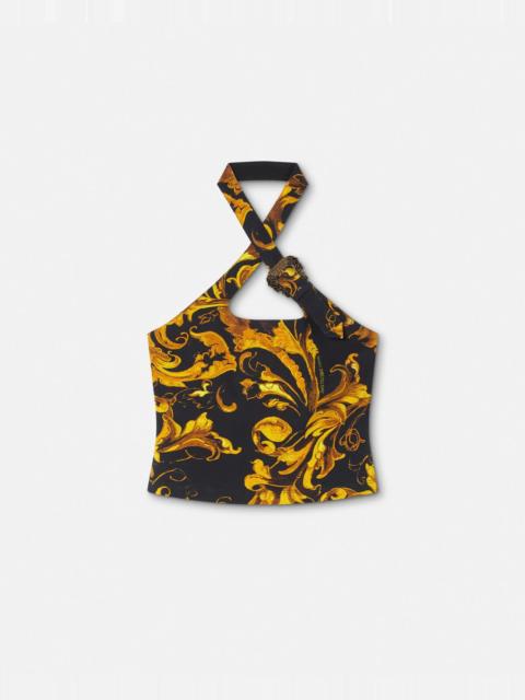 VERSACE JEANS COUTURE Porcelain Barocco Top