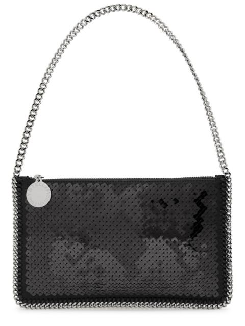 Stella McCartney Stella Mccartney Falabella Sequin-embellished Pochette