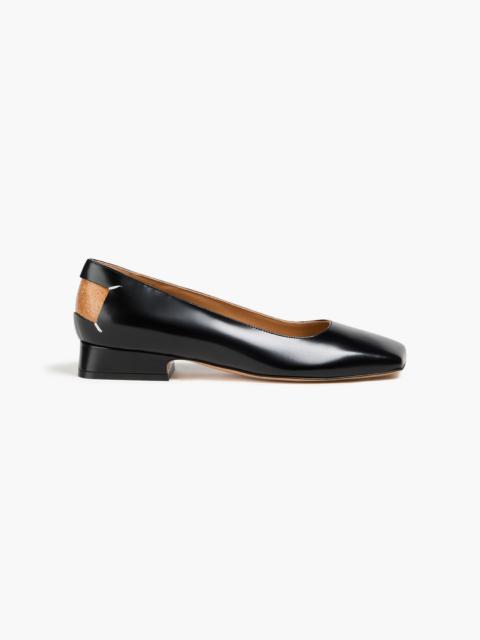 Maison Margiela Four Stitches leather ballet flats