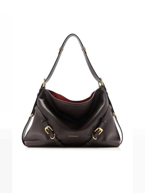 Givenchy Voyou Medium Leather Bag brown