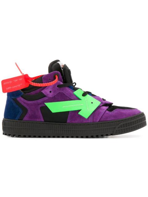 Off-White Off Court Low Top Purple Green