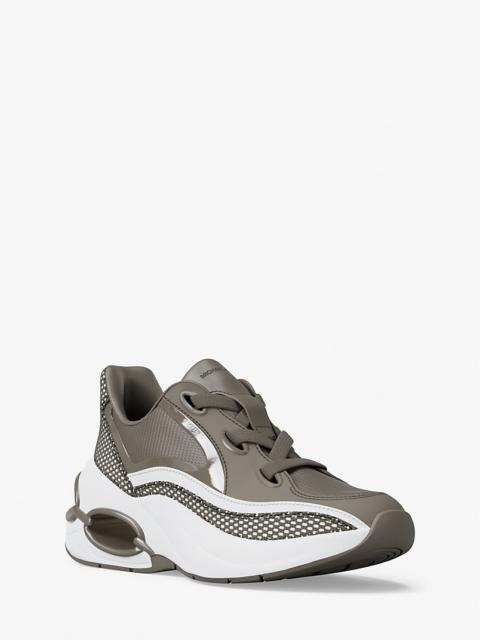 MICHAEL KORS Toni Mixed-Media Sneaker