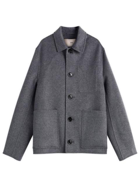 AMI Paris AMI Paris Double Faced Wool Cashmere Ball Jacket