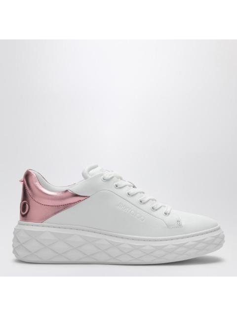 Jimmy Choo Diamond Maxi White/Pink Metallic Sneaker Women