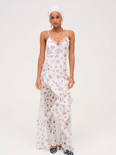 For Love & Lemons Josalyn Maxi Dress